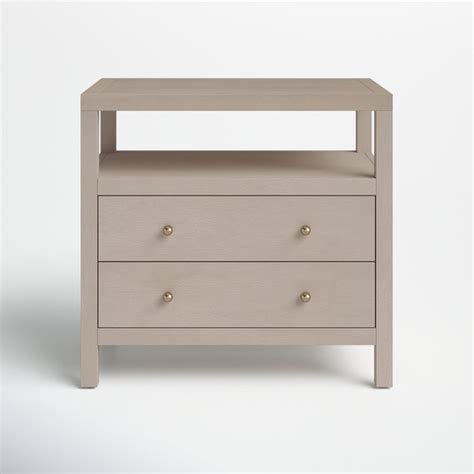 wayfair taupe celine nightstand.